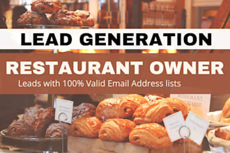 build restaurant owner contact details collection
