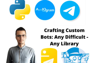 create telegram chat bot using any library