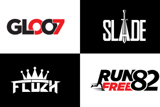 do sportswear activewear logo design and urban streetwear clothing brand mark