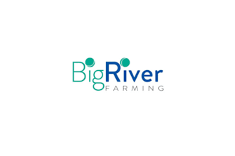 design lovely extremely good big river farm logo