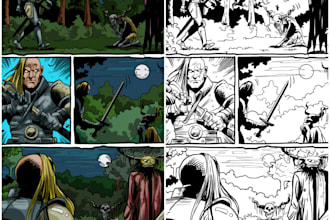 Big Deals!  full page of comics