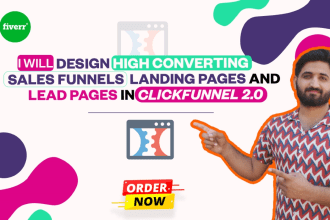 create perfect clickfunnels sales funnel, and clickfunnels landing page