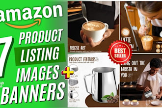 design amazon listing images and amazon ebc or a plus content banners