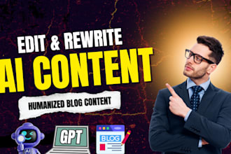 rewrite humanize SEO optimize your ai blog posts articles