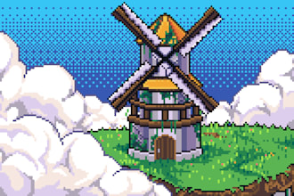 create a pixel background for your needs