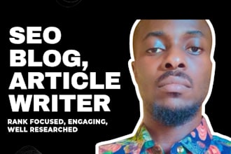 write SEO blogs, linkedin posts, and engaging contents with keyword research