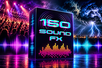 provide a pack of 150 essential sound effects royalty free