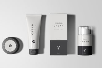 do beauty package, minimal packaging, cosmetics label, box packaging