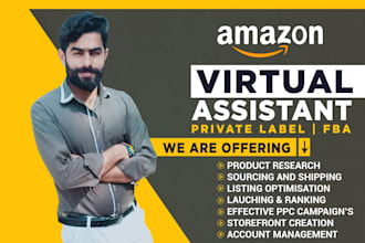 be your expert amazon fba private label virtual assistant