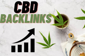 build high authority white hat SEO cbd marijuana backlinks