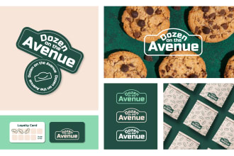 design unique business logo and brand identity with complete brand kit