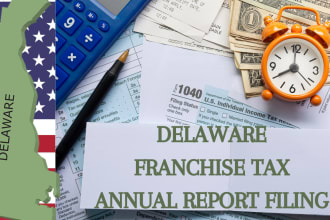 do franchise tax annual report filing for delaware