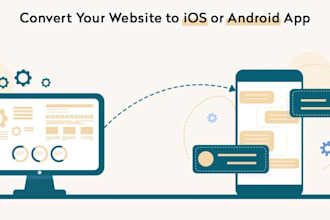 convert website to app and add notification in the app