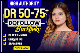 create white hat off page seo backlinks on high DR domain rating sites
