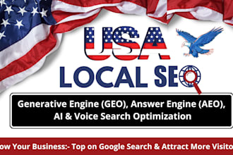 grow your USA based business by monthly local SEO and gbp optimization