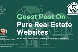guest post your article on real estate websites