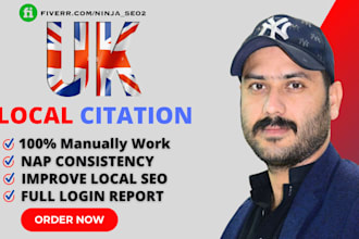 do UK local citations business listing for you business local seo