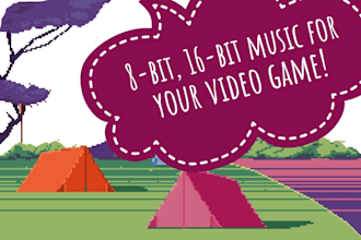 compose 8 bit, 16 bit music for you