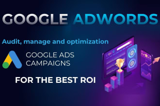 audit, manage and optimize google ads campaigns