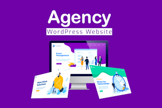 build professional agency wordpress website