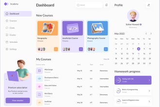 create elearning, content, or school management system