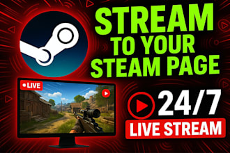 livestream your game to your steam page for 24 hours