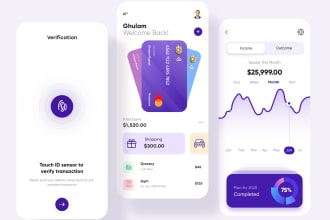 fintech app, payment app, bank app, neobank app, money transfer app, loan app