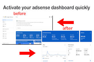 activate your adsense dashboard quickly
