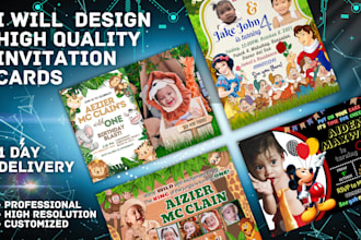 make kids birthday invitation