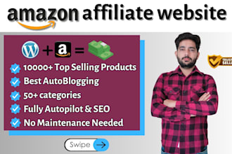 build amazon affiliate website for passive income