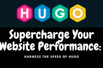 build static website with hugo