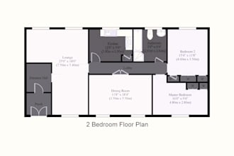 draw 2d floor plans