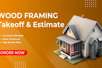 wood framing, lumber material takeoff, and cost estimation
