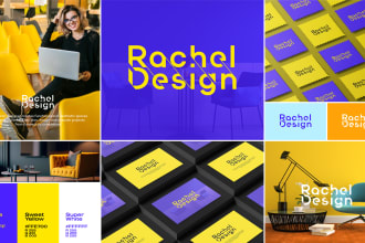 do custom text based modern typography wordmark lettermark lettering logo design