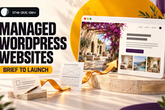 manage your wordpress website development from brief to launch