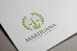 create best quality notary law firm lawyer attorney legal advocate logo