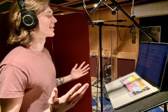 record a professional and conversational voice over