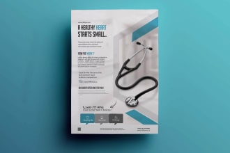 do make educational, dental, medical, healthcare flyer