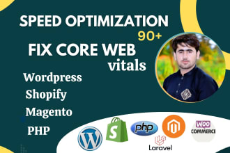 fix core web vitals, cls fid, lcp, and website speed optimization