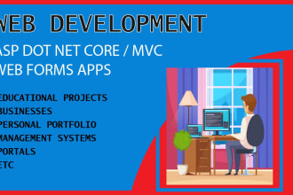 do web projects in dot net mvc and dot net core web api