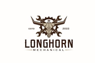 design renowned credible mobile mechanical logo