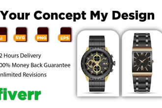 do watch design and vector dial design