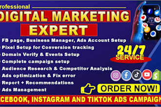 be your shopify marketing and social media marketing manager