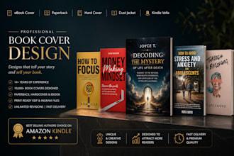 design a professional nonfiction business book cover for amazon KDP