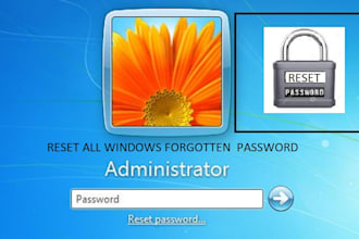 remove windows forgotten password