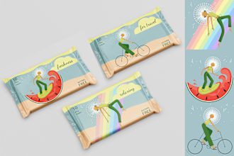 design a great product label or packaging design for you