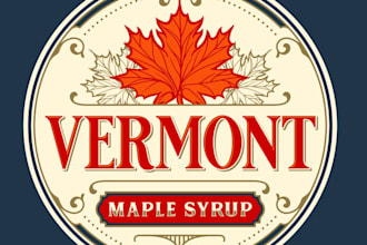 design a professional modern maple leaf logo