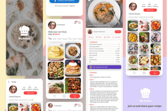 design professional flutter app frontend, custom, and responsive design