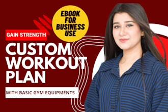 create a custom workout plan and meal plan for you