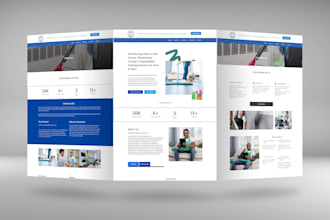 create cleaning website, cleaning service website with booking